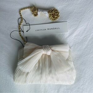 Loeffler Randall Rochelle Pearl Mini Bow Clutch
